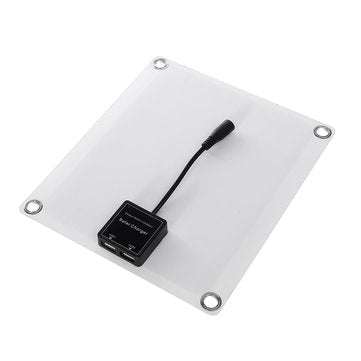 5W 12 to 18V Solar Panels DC Double USB Interface Charging Solar Panel Camping Traveling RV