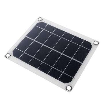 5W 12 to 18V Solar Panels DC Double USB Interface Charging Solar Panel Camping Traveling RV