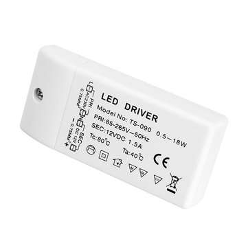 AC85-265V To DC12V 18W LED Driver Power Supply Transformer for MR11 MR16 Light Bulb