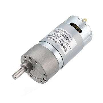 Chihai GM37-550 12V 330/550/1650rpm Reduction Gear Carbon Brush High Torque DC Geared ... (TYPE: .A)