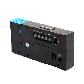 8290 Electric LED Weather Forecast Clock With Time Projection Color Screen Dual Power Supply Tempera