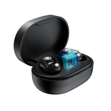 Bakeey M13B TWS bluetooth 5.0 Earphone LED Display Smart Touch Wireless Earbuds H... (COLOR.: BLACK)