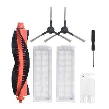 7pcs Replacements for Xiaomi Mijia STYTJ02YM MOP PRO Vacuum Cleaner Parts Accessories Main Brush*1 S