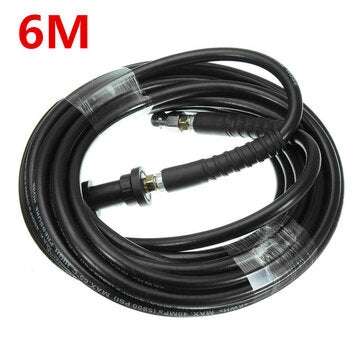 6m to 20m Pressure Washer Sewer Drain Cleaning Hose Pipe Tube Cleaner for Karcher K (LENGTH: 6M)