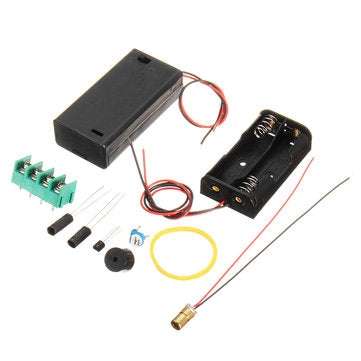 5Pcs DIY Infrared Laser Aiming Anti-theft Burglar Alarm Module Kit
