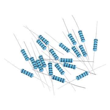 60pcs 3W 1KR 1K ohm Metal Film Resistor 1% Error 3w DIP Color Ring Resistance
