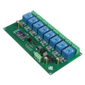 5V/7-28V Power Supply 8-way bluetooth Relay Module IoT Smart Home Mobile Phone APP Remote Control Sw
