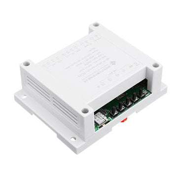 AC 220V 10A Control Smart Switch Point Remote Relay 4 Channel WiFi Module With Shell And 433M Remote