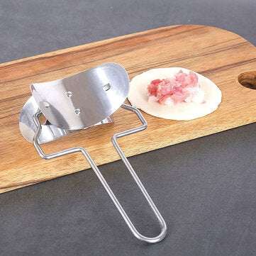 8Pcs Stainless Steel Dumpling Maker Dough Cutter Pie Ravioli Dumpling Mold for Kitchen Jiaozi Mold T