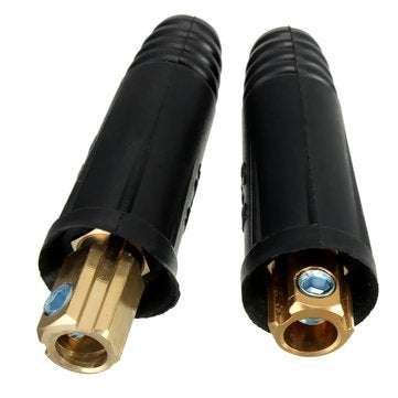 A Pair of 10-25mm European Electric Welding Machine Rapid Connectors