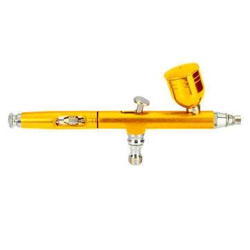 Airbrush Sprayer Art Airbrush Brush Rouge Spray Set Aerobic Airbrush Tool (COLOR: GOLD)