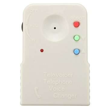 9V Wireless Mini Multi Handheld Voice Changer Digitizer Microphone Disguiser Synthesizer 8 Kinds Mod