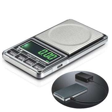 Bang good 1000g 0.1g USB Digital Pocket Charging Scale Jewelry Scale Balance Weighing Scale g/oz/ozt