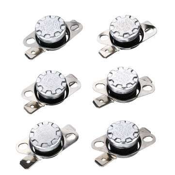 5Pcs 250V 10A KSD301 Normal Open 120 Thermostat Temperature Thermal Controller Control Switch
