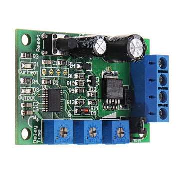 6V12V24V10A DC Motor Overcurrent Protector Block Up Overload Protector Module With Adjustable Curren