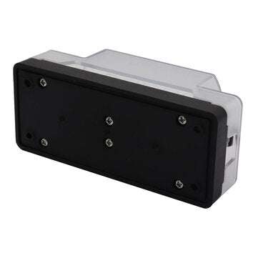 75A Circuit Fuse Block With Negative Bus 6 Way Fuse Box Ground Negative for Bus Car Boat Marine Auto