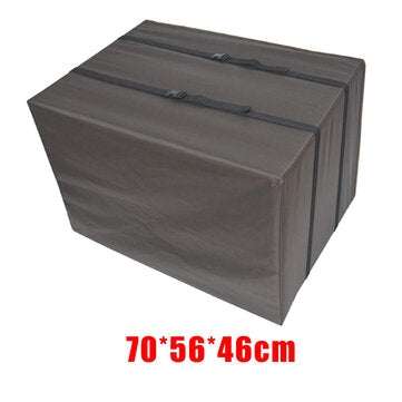 Air Conditioner Cover Outdoor Square Cover Waterproof Snow Dust Protector 3 ... (SIZE 3: 70*56*46CM)
