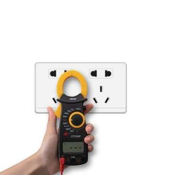 ANENG DT3266F Mini Digital Clamp Multimeter Amperemeter Electrical Clamp Meter AC / DC Voltage Resis