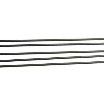 5pcs 2mm Diameter x 500mm Carbon Fiber Rods Tube For RC Airplane Matte Pole
