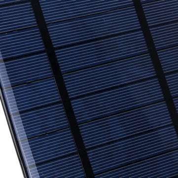 5V Solar Panel + 4inch Cooling Fan with USB Charge for Outdoor Working DIY Part