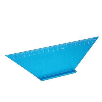 Aluminum Alloy 17cm T Ruler Woodworking Square Multifunctional Scriber 45 90 Degree Angle Ruler Angl