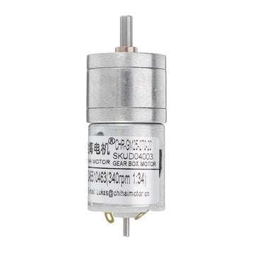 Chihai DC 7.4V 340rpm 550rpm Reduction Motor DC Geared Motor (SIZE: B.)