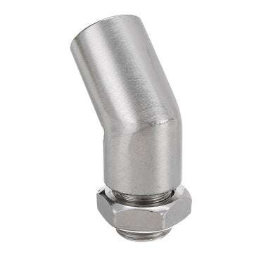 Adjustable Lambda Oxygen Sensor Boss Extender Spacer M18X1.5 45 Degree
