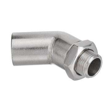 Adjustable Lambda Oxygen Sensor Boss Extender Spacer M18X1.5 45 Degree
