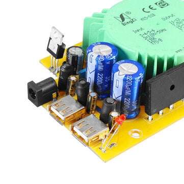 5V USB 15W DC Port Dual Output Linear Power Supply DC Stabilized CAS XMOS