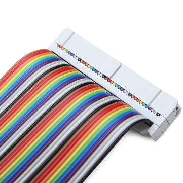 5Pcs GPIO 40P Rainbow Ribbon Cable For Raspberry Pi 2 Model B&B+