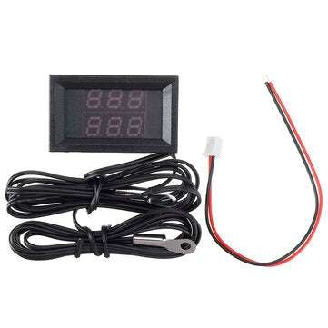 5Pcs DC 4-28V 5V 12V 0.28 inch 0.28 " LED Display Dual Red+Green Digital Temperature Sensor Thermome