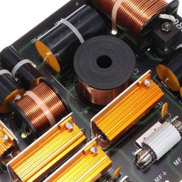 Bass Midrange Treble 3 Way Crossover Audio Board Speaker Frequency Divider Crossover Filters for 10-