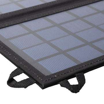 5V12W High-Efficiency Folding Monocrystalline Sunpower Solar Panel Charging Bag with Dual USB