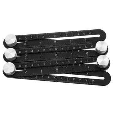 Aluminum Alloy Universal Six-Sided Angle Measuring LocatorMeasuring Ruler