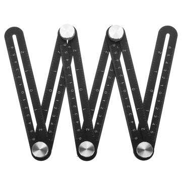 Aluminum Alloy Universal Six-Sided Angle Measuring LocatorMeasuring Ruler