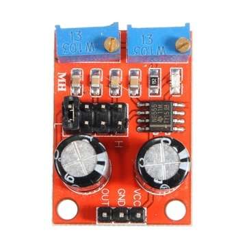 5pcs NE555 Pulse Frequency Duty Cycle Adjustable Module Square Wave Signal Generator Stepper Motor D