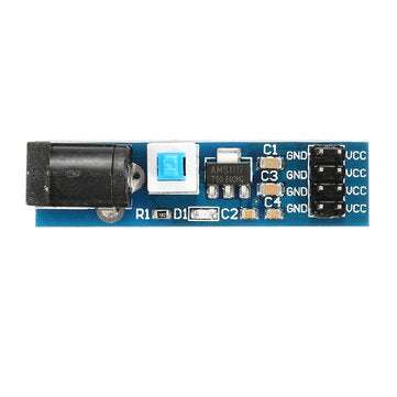 AMS1117 5V Power Supply Module With DC Socket And Switch