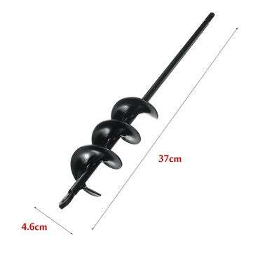 9 to 18 Inch Earth Planter Spiral Auger Drill Bit Post Hole Digger Power Garden Auger Kit (SIZE: 3#)