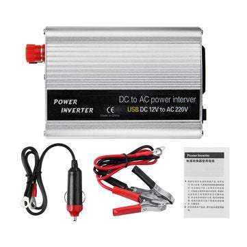 600W Power Inverter DC 12V TO AC 220V Modified Sine Wave Voltage Converter