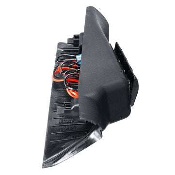 Blue Left Side A Pillar Switch Pod Panel with 4 Boat Rocker Switch for Jeep Wrangler JK 2011-2017
