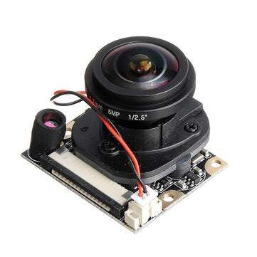 5MP Camera Module 5 Megapixel 175 Focal Adjustable Length Night Vision NoIR Camera with Automatic