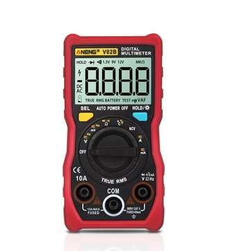 ANENG V02B  4000 Counts Auto-ranging Digital True RMS Multimeter With Temperatur... (COLOR.: ORANGE)