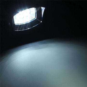 8 LED Pure White Solar Spot Lightt Outdooors Garden Lawn Landscape Path Lamp