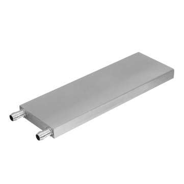 60x180x12mm Aluminum Water Cooling Block For CPU Semiconductor Cooling Radiator Heatsink