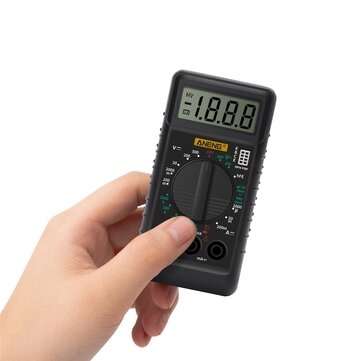 ANENG Mini Digital Multimeter with Buzzer Overload Protection Pocket Voltage Ampere Ohm Meter