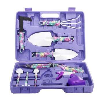 5/10Pcs Gardening Plant Tool Set Garden Yard Plant Flower Care Hand Tools with Case (TYPE: 10PCS)