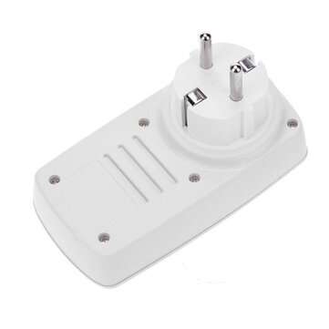 AC85V-250V Wireless Remote Control Socket EU Standard Socket with Free Sticker Circular Remote Contr