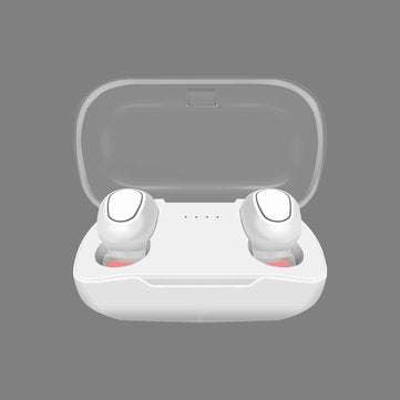 Bakeey Y33 TWS Wireless bluetooth 5.0 Sports Earbuds Earphone Button Touch Stereo... (COLOR.: WHITE)
