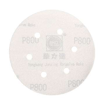 50pcs 150mm 6 Holes Sanding Disc 40-800 Grit Sand Paper Abrasive Tool