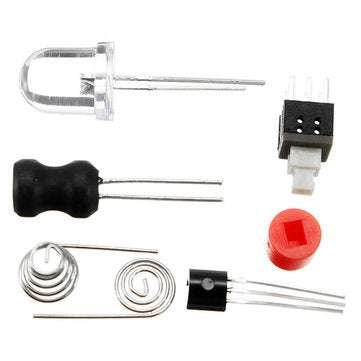 5Pcs DIY FLA-1 Simple Flashlight Circuit Board Electronic Kit